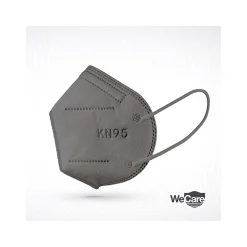 WeCare Disposable KN95 Face Mask, Adult, Dark Gray, 20 Masks/Box, 50 Boxes/Pack (TBN203231)