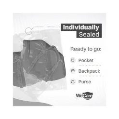 WeCare Disposable KN95 Face Mask, Adult, Dark Gray, 20 Masks/Box, 3 Boxes/Pack (TBN203226)
