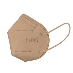 WeCare Disposable KN95 Face Masks, One Size, Assorted Earth Tones, 20/Pack, 3 Packs/Carton (TBN203258)