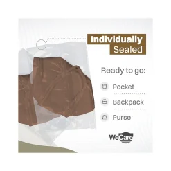 WeCare Disposable KN95 Face Masks, One Size, Assorted Earth Tones, 20/Pack, 3 Packs/Carton (TBN203258)