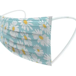 WeCare 3-ply Disposable Face Masks, Kids, Assorted Spring Designs, 50/Box (WMN100083)