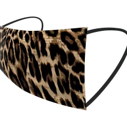 WeCare 3-ply Disposable Face Masks, Individually Wrapped, Kids, Assorted Animal Prints, 50/Box (WMN100082)