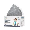 WeCare 3-ply Disposable Face Mask, Individually Wrapped, Kids, Gray, 50/Box (WMN100009)