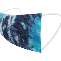 WeCare 3-ply Disposable Face Masks, Individually Wrapped, Adult, Assorted Colors, 50/Box (WMN100060)