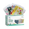 WeCare 3-ply Disposable Face Masks, Kids, Assorted Party Collection Designs, 50/Box (WMN100089)