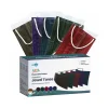 WeCare 3-ply Disposable Face Mask, Kids, Assorted Jewel Tones, 50/Box (WMN100095)