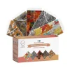 WeCare 3-ply Disposable Face Masks, Adult, Assorted Fall Designs, 50/Box (WMN100114)
