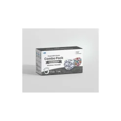 WeCare 3-ply Ear Loop Disposable Face Mask, Adult, Skulls, Combo Pack 50/Box (WMN100099)