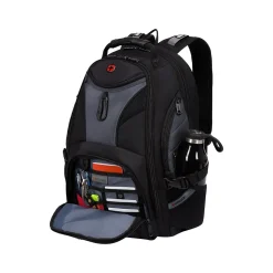 Wenger 1900 ScanSmart Laptop Backpack, Black/Gray (19002411)