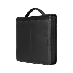 Wenger Concept Polyester Padfolio with Zipper Closure, Black (601563)