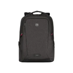 Wenger MX Professional Laptop Backpack, Heather Gray Polyester (611641)