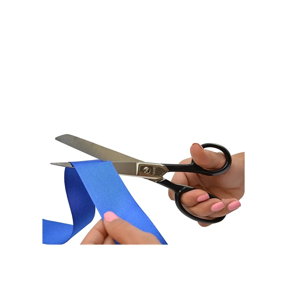 Westcott 8" Forged Steel Standard Scissors, Sharp & Blunt Tip, Black (10260)