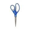 Westcott 8" Stainless Steel Scissors, Pointed Tip, Silver/Blue/Gray (17930)