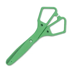 Westcott 5" Stainless Steel Kid's Scissors, Blunt Tip, Green, 12/Bundle (ACM15515-12)