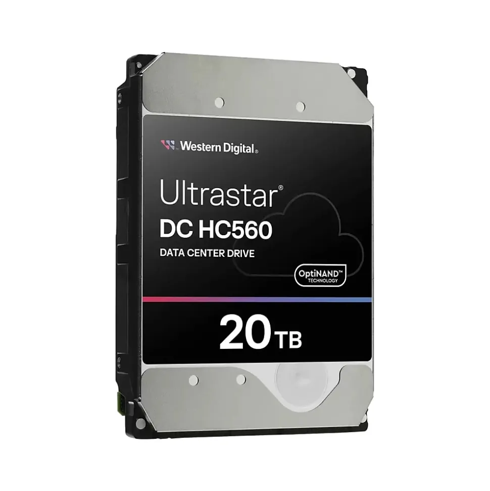 Western Digital Ultrastar DC HC560 20TB 3.5" SAS Internal Hard Drive (0F38652)