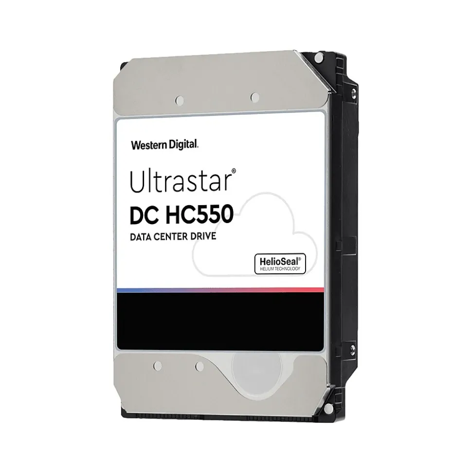 Western Digital Ultrastar DC HC 550 18TB SATA Internal Hard Drive (0F38459-20PK)
