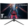 Westinghouse RX6230 24" Curved 165 Hz LED Gaming Monitor, Black (WC24RX6230)