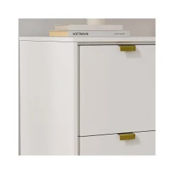 Whalen Breenly 2-Drawer Mobile Vertical File Cabinet, Letter/Legal Size, 28