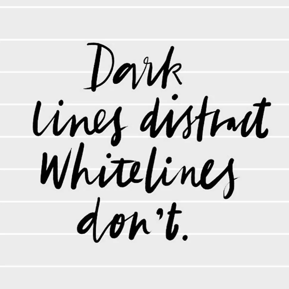 Whitelines Journal, 75.75" x 8.25", Dotted Ruled, Gray, 70 Pages, 12/Carton (17006cs)