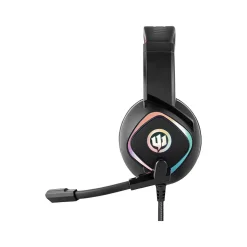 Wicked Audio Grid Legion 800 Surround Sound Gaming Over-the-Ear Headset, 3.5mm, Black (WI-GH800)