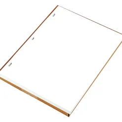 Wilson Jones Ledger Paper, 8 1/2" x 11", White, 100 Sheets/Box (WLJ90310)