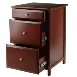 Winsome Delta File Cabinet, Walnut (94321)