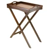 Winsome Folding Butler Tray Table, Antique Walnut (94422)