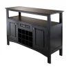 Winsome® Jasper 32.13" Wood Storage Buffet, Black