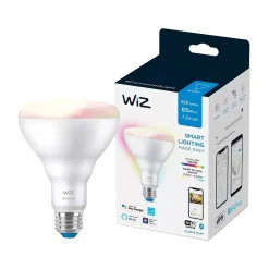 WiZ 65W Equivalent BR30 LED Smart Bulb, White (603456)
