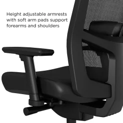 Workplace2.0™ 500 Series Vinyl and Mesh Task Chair, Black (51974)