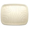 World Centric Fiber Trays, PLA Lined, PFAS Free, 1-Compartment, 18 x 14 x 1, Natural, 100/Carton