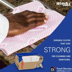 WypAll CriticalClean Fabric Food Service Cloths, 23.5