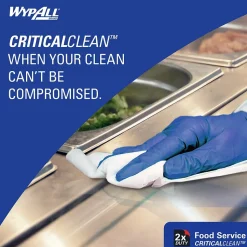 WypAll CriticalClean Foodservice Cloths, 12.5