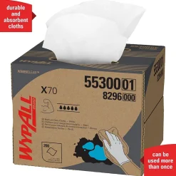 WypAll PowerClean X70 Cloths, 11.1