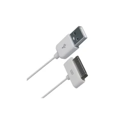 4XEM 30-Pin To RCA Composite Audio/Video Plus USB Charging Adapter For iPhone/iPod/iPad