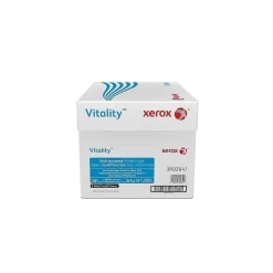 Xerox Vitality 8.5" x 11" 3-Hole Punched Multipurpose Paper, 20 lbs., 92 Brightness, 5000/Carton (3R2641)