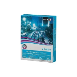 Xerox Vitality 8.5" x 11" Multipurpose Paper, 20 lbs., 92 Brightness, 500 Sheets/Ream (3R02047)