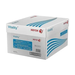 Xerox Vitality 8.5" x 14" Multipurpose Paper, 20 lbs., 92 Brightness, 500 Sheets/Ream, 10 Reams/Carton (3R02051)