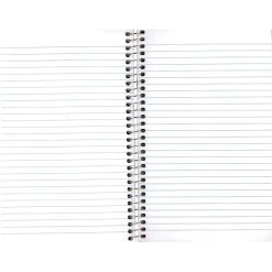 Xtreme Kolor Kraft 3-Subject Notebooks, 6" x 9.5", College Ruled, 150 Sheets, Blue (33-360)