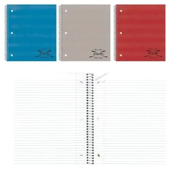 Xtreme Kolor Kraft 1-Subject Notebooks, 8.875