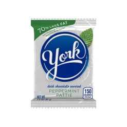 York Peppermint Patties Peppermint Dark Chocolate Candy Bar, 1.4 oz. (YORK432C)