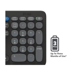 Zagg Pro Wireless Keyboard, Black (103210886)