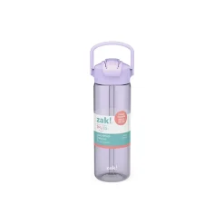 Zak! Liberty Plastic Water Bottle, 24 oz., Lavender (2598-X280)
