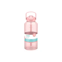Zak! Liberty Plastic Water Bottle, 64 oz., Coral (2546-X270)