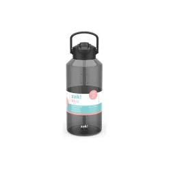 Zak! Liberty Plastic Water Bottle, 64 oz., Ebony (0015-X270)