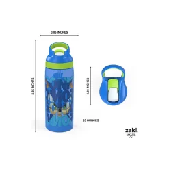 Zak! Modern Sonic Polypropylene Water Bottle, 25 oz. (SONE-W030)