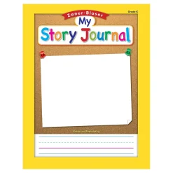 Zaner-Bloser Composition Notebooks, 8.375" x 10.875", Wide Ruled, 16 Sheets, Multicolor, 6/Bundle (ELP311843-6)