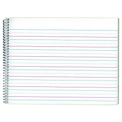 Zaner-Bloser My Writing Journal Composition Notebooks, 8" x 10.5", Primary Ruled, 50 Sheets, Pink, 6/Bundle (ELP0601-6)