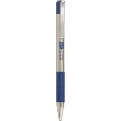 Zebra F-301 Retractable Ballpoint Pen, Fine Point, 0.7mm, Assorted Ink, 4 Pack (27174)