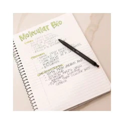 Zebra G-450 Retractable Gel Pen, Medium Point, 0.7mm, Black Ink (49511)